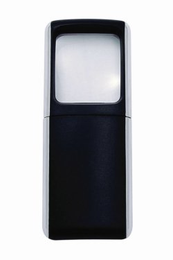Rectangle Magnifier with LED Light | Lens mm : 35 x 38